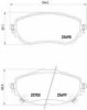 BREMBO P 83 150 Brake Pad Set, disc brake